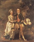 Portrait of Elizabeth and Charles Bedford Thomas Gainsborough